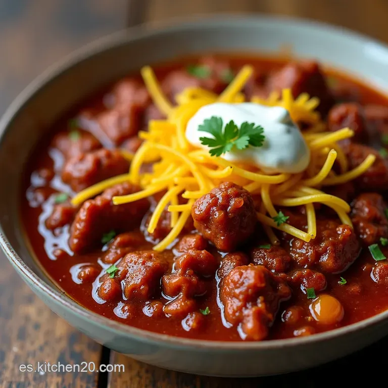 El Venado Ahumado del Rancho Smoked Venison Chili