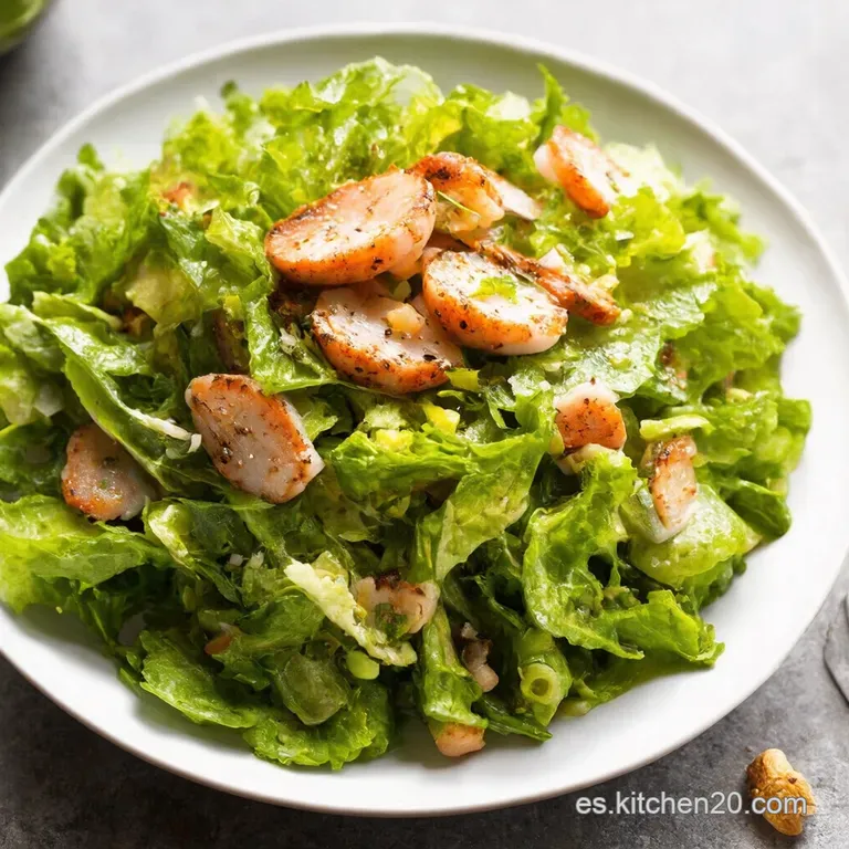 Ensalada de Cogollos con Anchoas Ole Qu&eacute; Rica