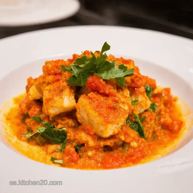 Ensalada De Romesco Con Bacalao Un Bocado De Catalu&ntilde;a presentation