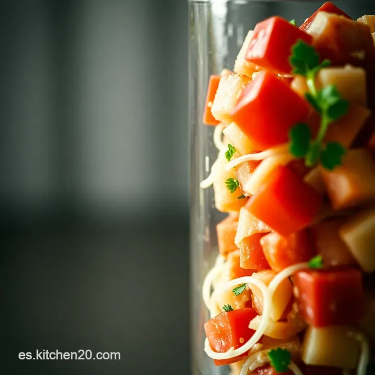 Ensalada Rusa Cl&aacute;sica: Un Bocado de Tradici&oacute;n