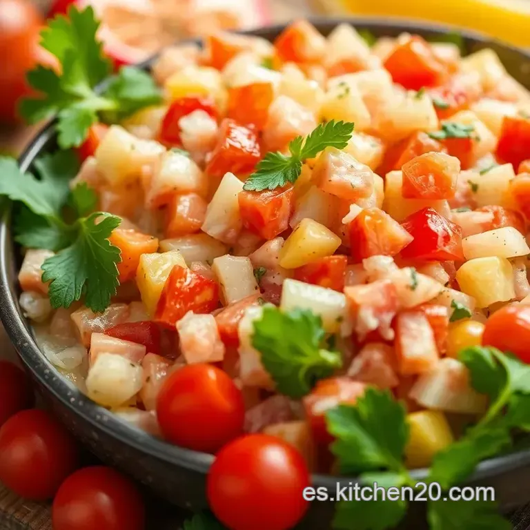 Ensalada Rusa: &iexcl;La Cl&aacute;sica Con Un Toque De Chef! presentation