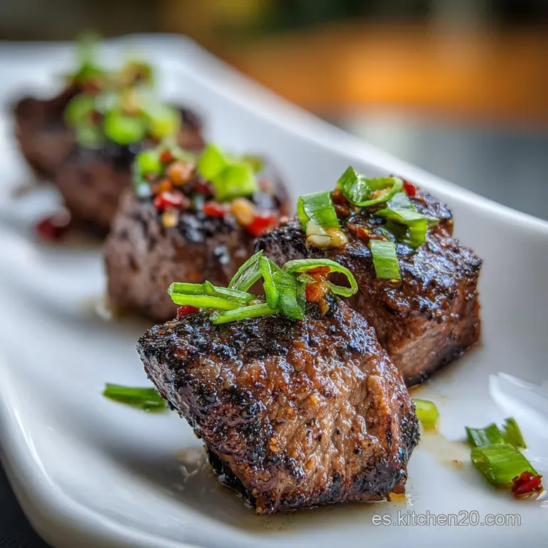 Entrantes F&aacute;ciles: Solomillo al Whisky Brillante