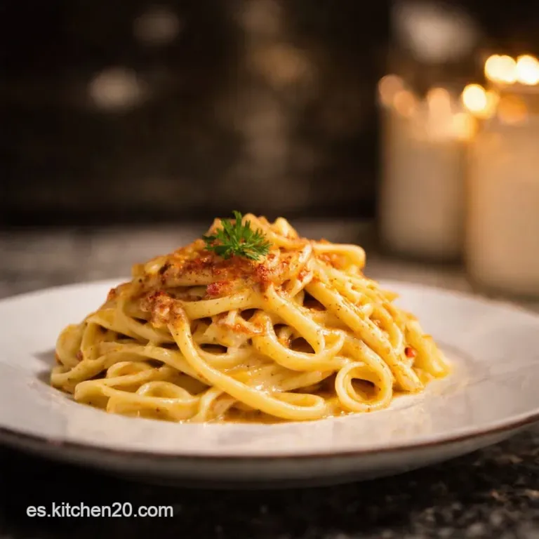 Espaguetis a La Carbonara Aut&eacute;ntica presentation