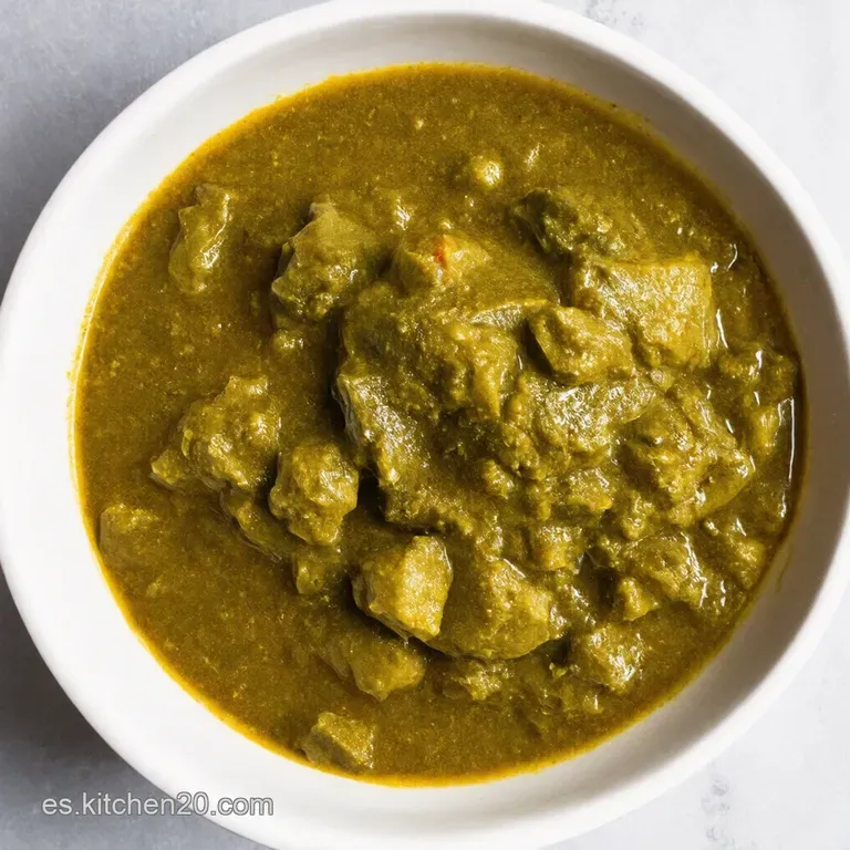 Estofado de Chile Verde con Carne Tierna