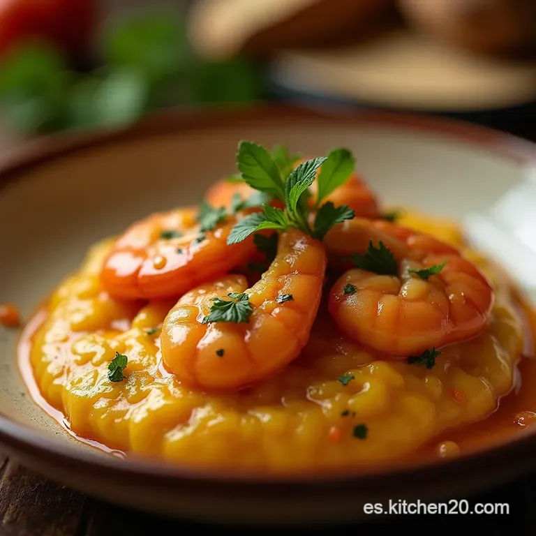 Etouff&eacute;e De Cangrejos De R&iacute;o Un Guiso Cremoso Y Arom&aacute;tico Al Estilo Caj&uacute;n presentation