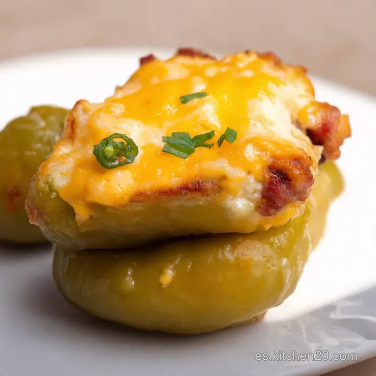 Explosi&oacute;n de Sabor Los Mejores Jalape&ntilde;o Poppers Rellenos de Queso Crema y Tocino