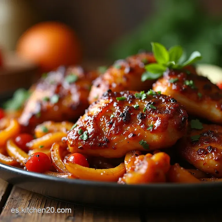 Explosi&oacute;n Jerk Marinada Jamaicana Para Pollo presentation