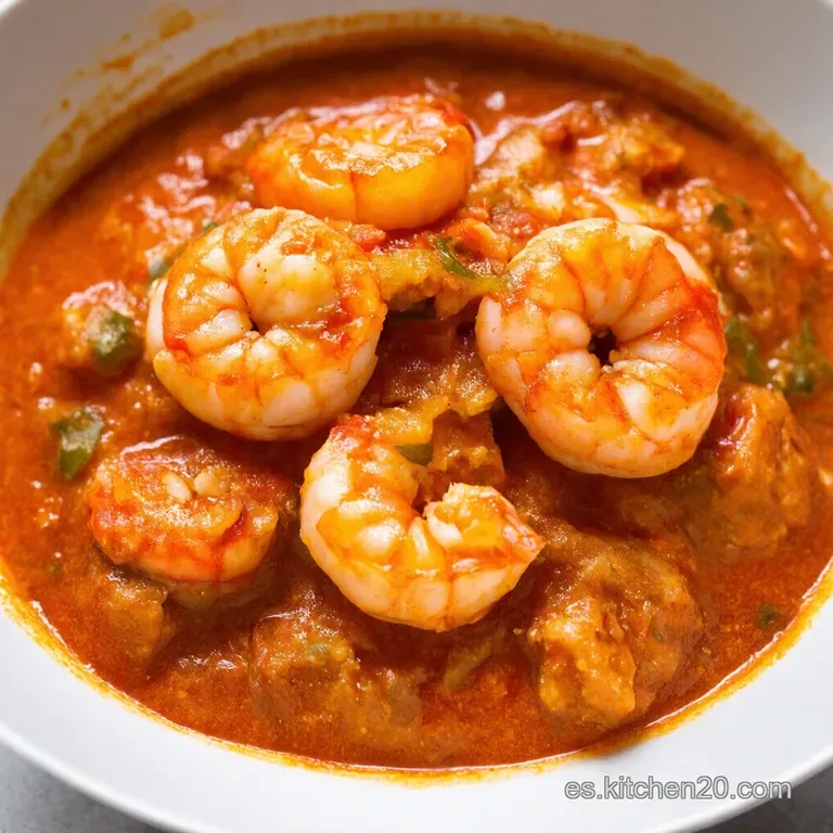 &Eacute;xtasis Picante de Camarones Spicy Shrimp Etouffee