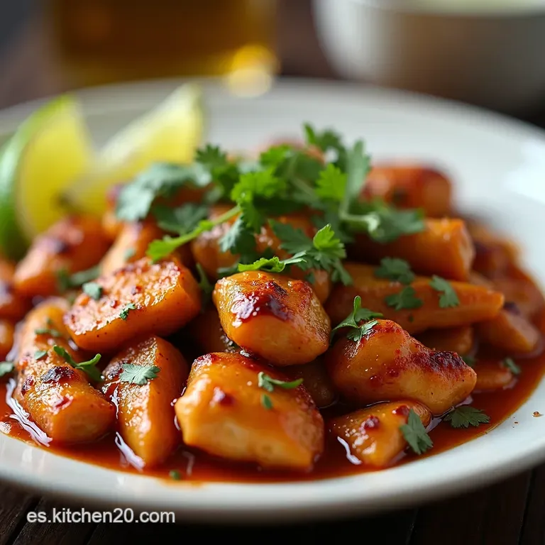 Fajitas de Pollo al Estilo Casero
