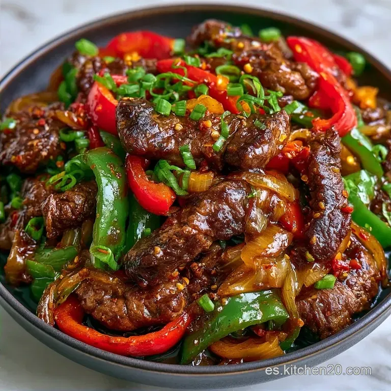 Fajitas De Ternera Expr&eacute;s: Caramelizadas y Jugosas