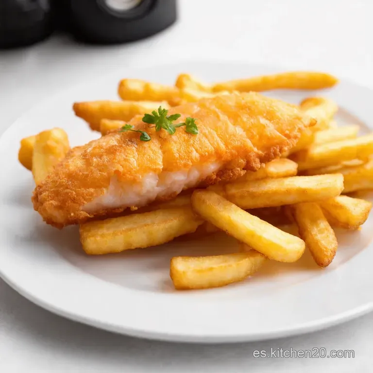 Fish and Chips a la Espa&ntilde;ola Crujiente y Delicioso