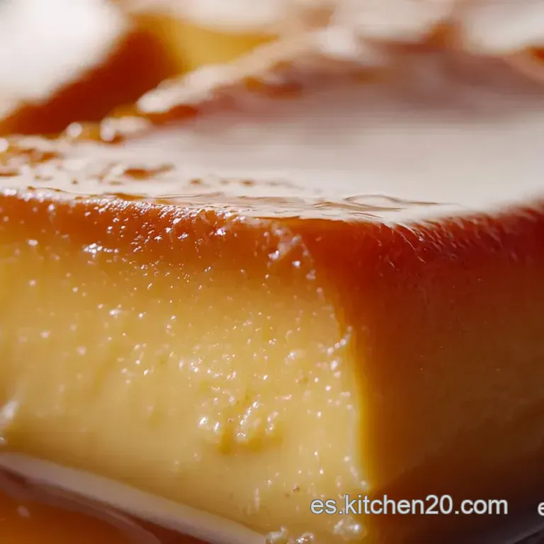 Flan de Leche Evaporada