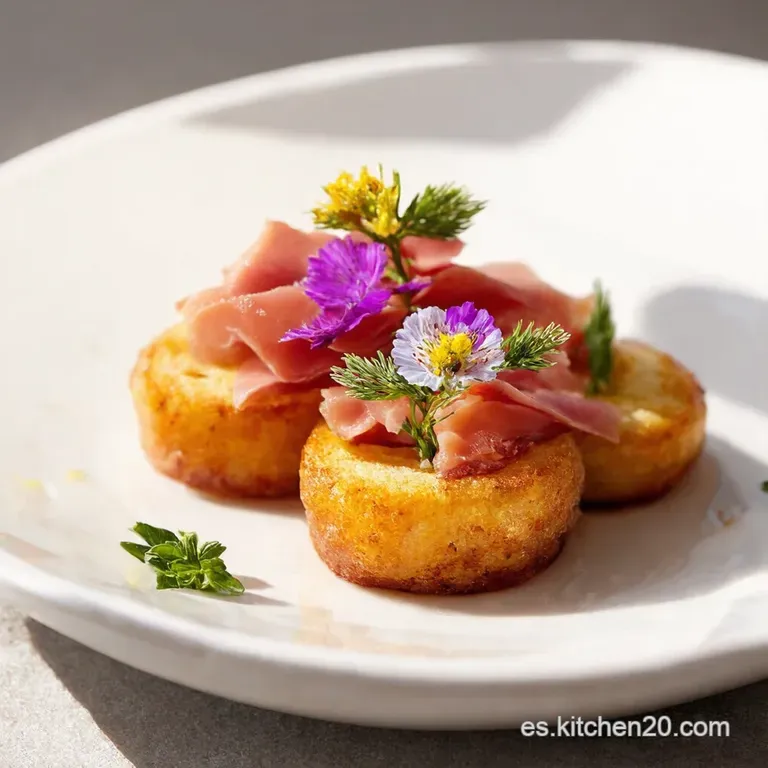 Flores de Alcachofa con Jam&oacute;n Un Bocado de Primavera