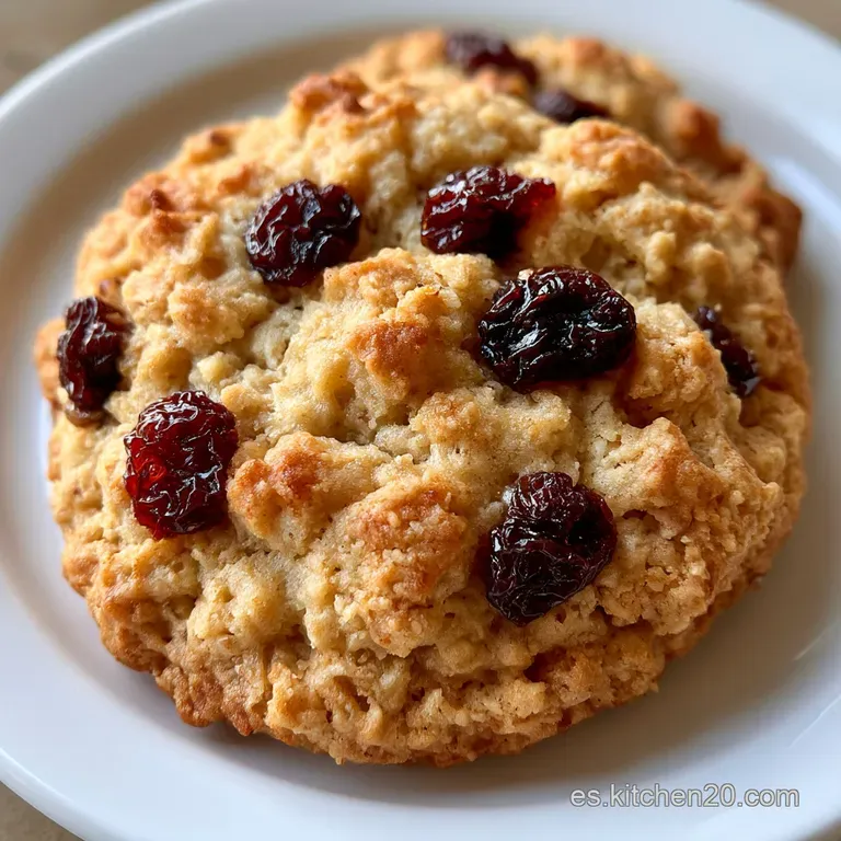 Galletas Avena Pasas: Centro Meloso