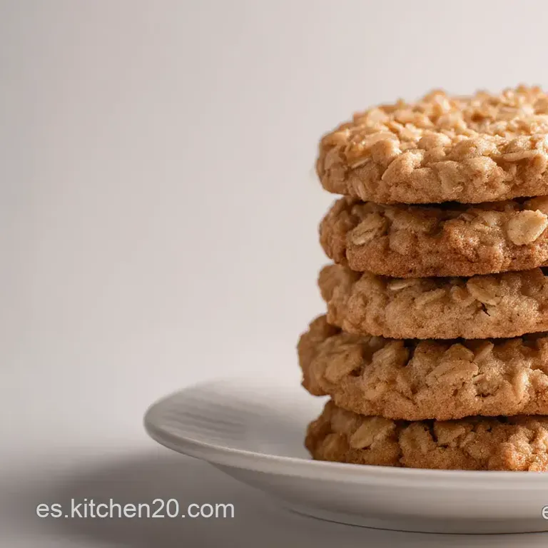 Galletas de Avena Cl&aacute;sicas con un Toque de Canela