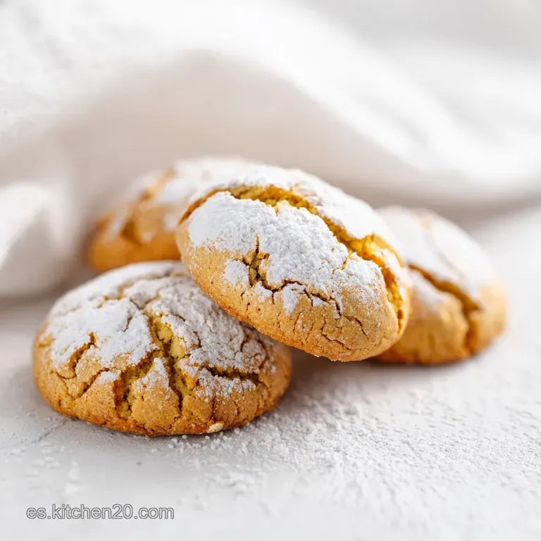 Galletas Italianas Navide&ntilde;as: Amaretti Crujientes