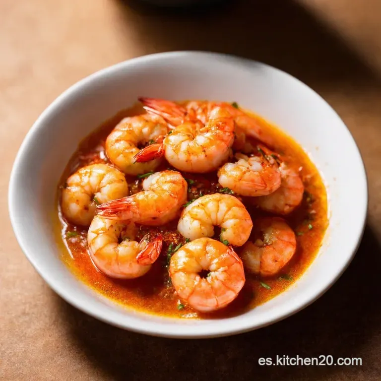 Gambas al Ajillo a la Espa&ntilde;ola Sabor Aut&eacute;ntico