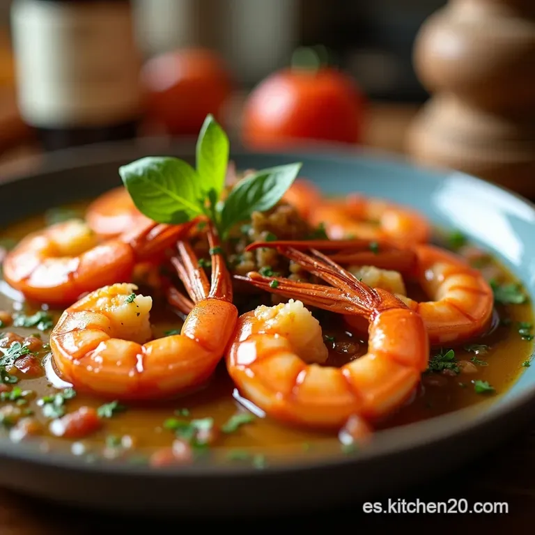 Gambas Al Ajillo Marinadas Un Bocado De Sol presentation