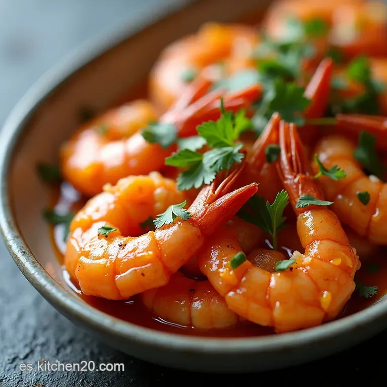Gambas al Ajillo Marinadas Un Bocado de Sol