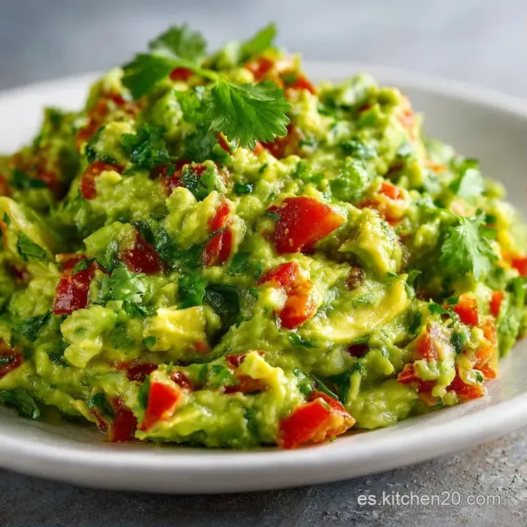 Dip verde cremoso decorado con cilantro fresco y rodajas de lima, rodeado de chips de ma&iacute;z tostados y crujientes.