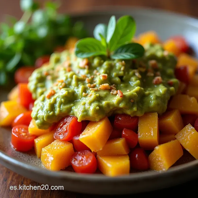 Guasacaca de Ensue&ntilde;o La Salsa Cremosa Venezolana que Desaf&iacute;a al Guacamole