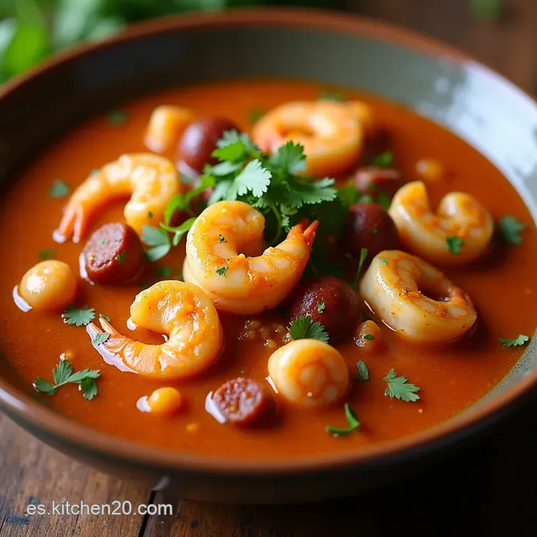 Gumbo de Mariscos Un Tesoro de Louisiana