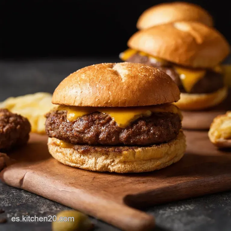 Hamburguesas Caseras de Campeonato Un Cl&aacute;sico Insuperable