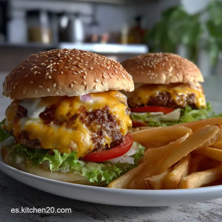 Double Cheeseburgers and French Fries: El Sabor Perfecto presentation