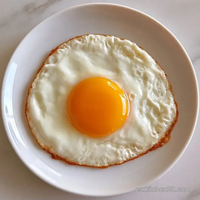 Huevos fritos decorados con pimienta negra y sal gruesa, resaltando el contraste del amarillo vivo y el blanco.
