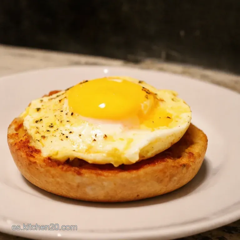 Huevos Poch&eacute; Al Minuto De Chef a La Mesa En Un Tris presentation
