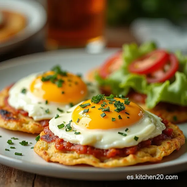 Huevos Rancheros Saludables con Tortillas de Nopal