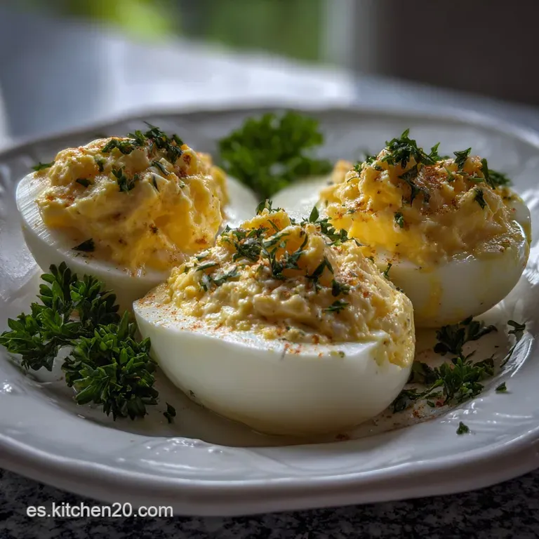 Huevos Rellenos: La Receta Cl&aacute;sica Perfecta