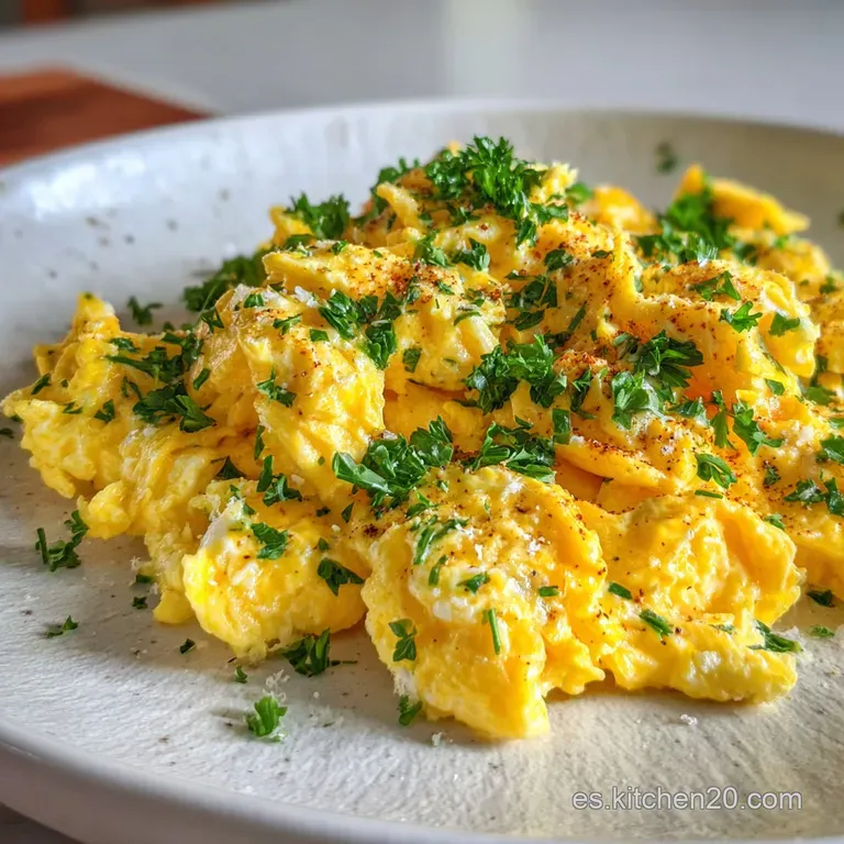 Huevos Revueltos Receta: Textura Aterciopelada