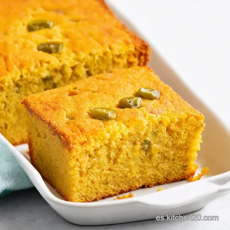 Jalape&ntilde;o Cornbread Que Rico y F&aacute;cil