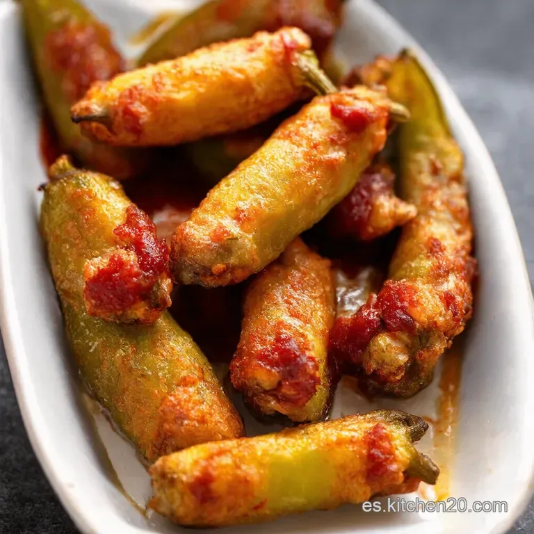 Jalape&ntilde;o Poppers Envueltos en Tocino Una Bomba de Sabor