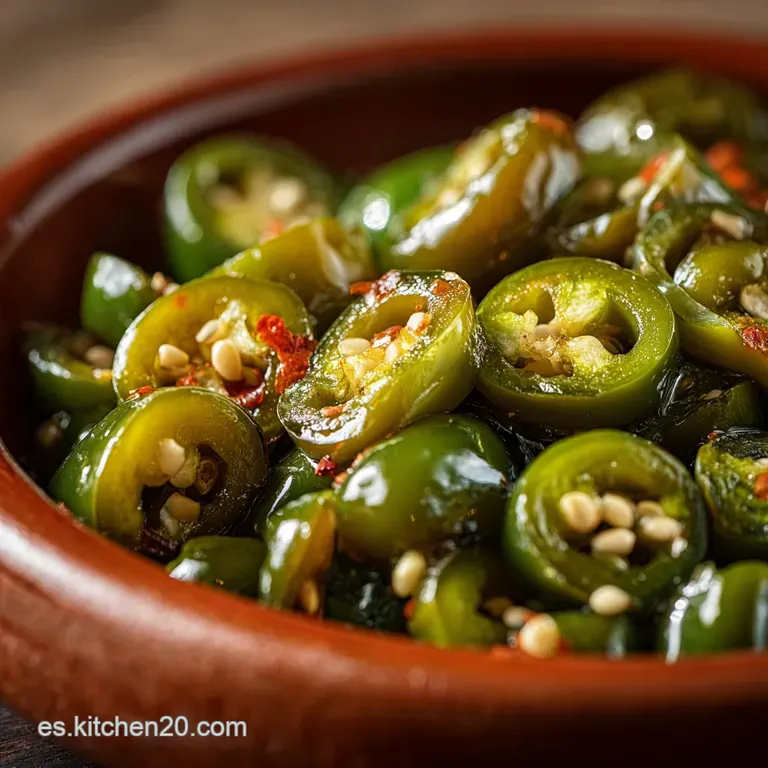 Jalape&ntilde;os encurtidos caseros: La receta r&aacute;pida y crujiente de escabeche