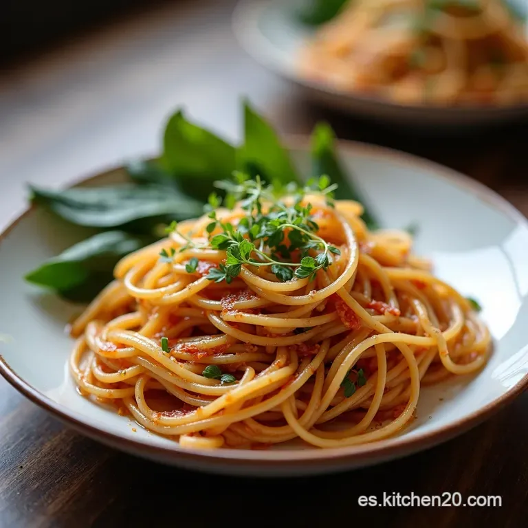 Japchae Fideos Coreanos Salteados con Verduras