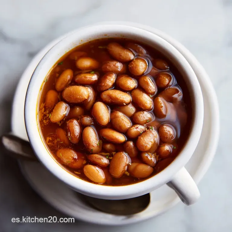 Jud&iacute;as Pintas Receta de la Abuela Tradicional