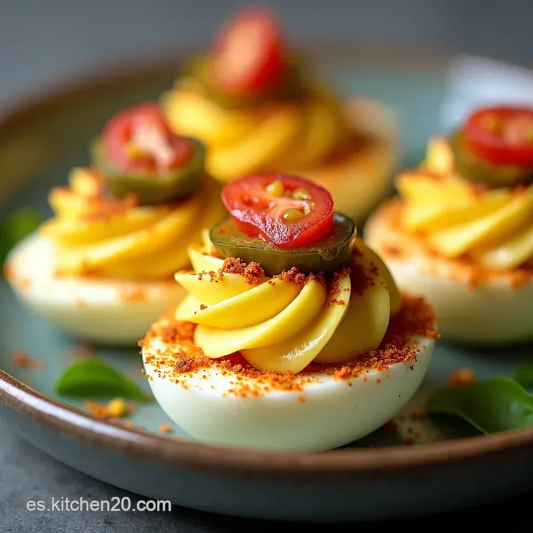 Keto Jalape&ntilde;o Popper Deviled Eggs