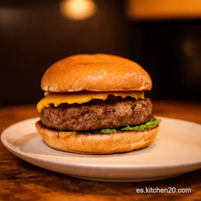 La Hamburguesa Casera Perfecta presentation