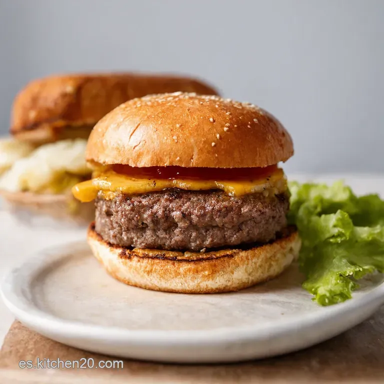 La Hamburguesa Casera Perfecta