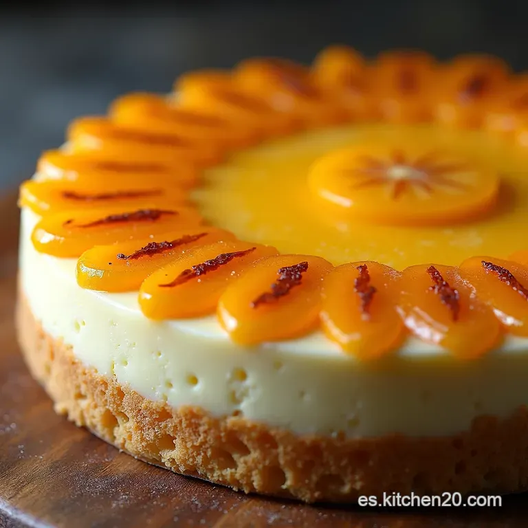 La Reina del Oto&ntilde;o Tarta de Casta&ntilde;as Cremosa con Base Crujiente de Almendra