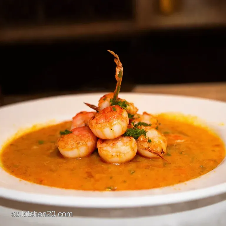 Langostinos Al Ajillo the Authentic Tapas Experience presentation