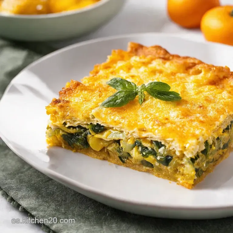 Lasagna de Verduras Una Delicia Vegetariana F&aacute;cil y Rellena de Sabor