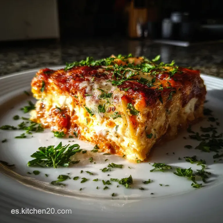 Lasa&ntilde;a de Carne Aut&eacute;ntica