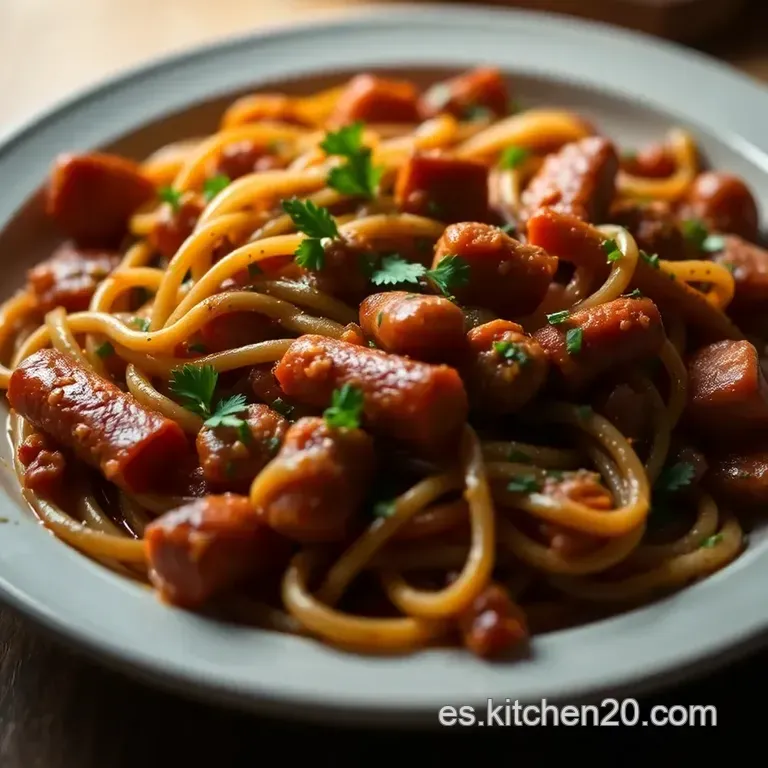 Lentejas a La Riojana Con Chorizo Y Patata presentation