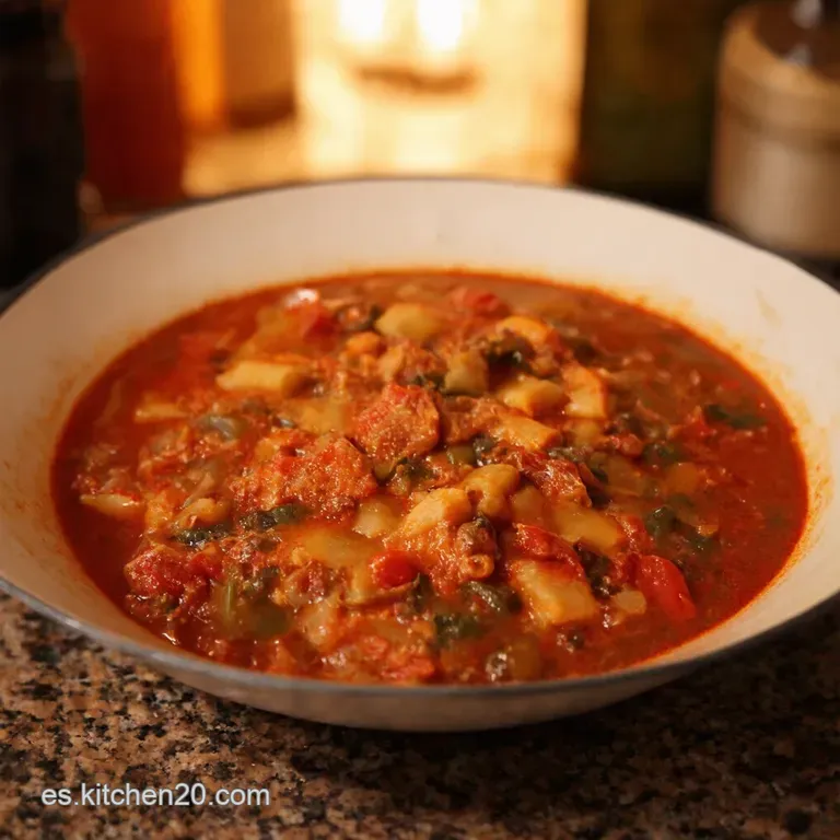 Lentejas Con Verdura Abuelas Hearty Lentil Stew presentation