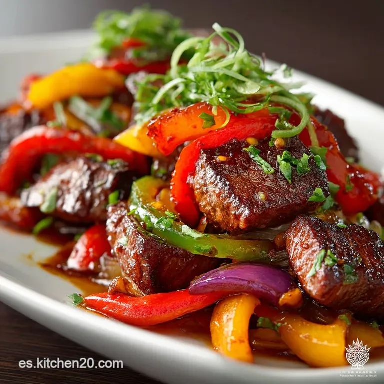 Lomo Saltado Perfecto: El Cl&aacute;sico Peruano