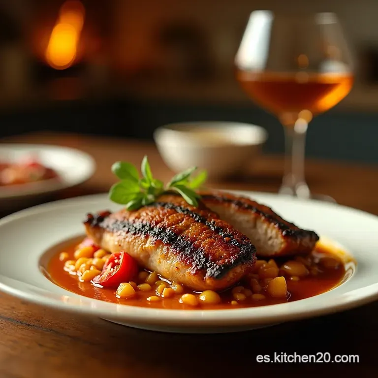 London Broil a La Madrile&ntilde;a presentation