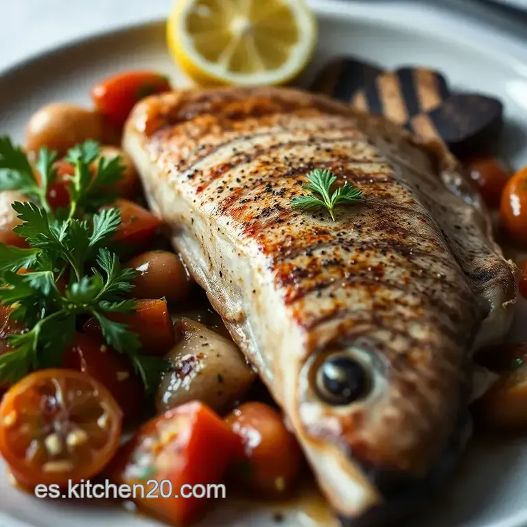 Lubina a La Plancha: &iexcl;Un Sabor De Verano En Cada Bocado! presentation